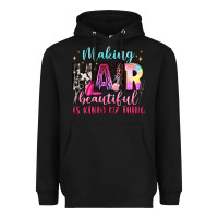 Black making hair beautiful is kinda my thing Heavyweight Hoodie - LillyAllenDesigns