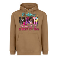 Toasted Coconut making hair beautiful is kinda my thing Heavyweight Hoodie - LillyAllenDesigns