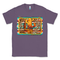 Lavender cactus western leopard Classic Tee - AdoDesignShop