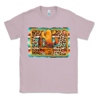 Lilac cactus western leopard Classic Tee - AdoDesignShop