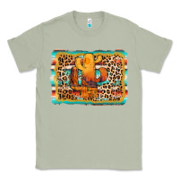 Matcha cactus western leopard Classic Tee - AdoDesignShop