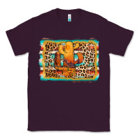 Plum cactus western leopard Classic Tee - AdoDesignShop