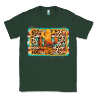 Sports Green cactus western leopard Classic Tee - AdoDesignShop