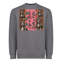 Storm life is better with a pittie Heavyweight Sweatshirt - JahusDesignShop