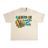 Sandshell raised on sweet tea and jesus Urban Heavy Tee - AdoDesignShop