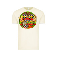 Vintage Arctic Race coach with leopard and peace hand Vintage Tee - AdoDesignShop