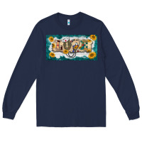 Navy western love nurse license plate template Long Sleeve Tee - BarkalooDesign