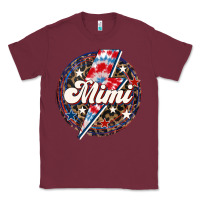 Burgundy Western Mimi Patriotic 4th of July Classic Tee - LillyAllenDesigns