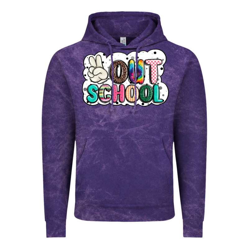 Peace Out School Vintage Hoodie by JahusDesignShop | Teevron
