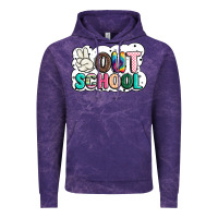 Cloud Purple peace out school Vintage Hoodie - JahusDesignShop