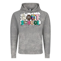 Cloud Rock peace out school Vintage Hoodie - JahusDesignShop