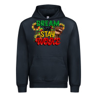 Navy dream but stay woke juneteenth Urban Hoodie - CowGirlArtShop