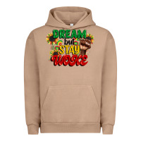 Pigment Burro dream but stay woke juneteenth Urban Hoodie - CowGirlArtShop