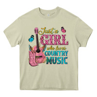 Mossy just a girl who loves country music Heavy Core Tee - texasbilliewilder