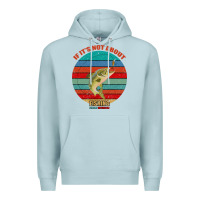 Blue Mist If It's Not About Fishing I'm Not Interested Premium Hoodie - Bettercallsaul