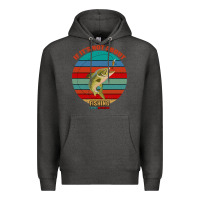 Charcoal Heather If It's Not About Fishing I'm Not Interested Premium Hoodie - Bettercallsaul