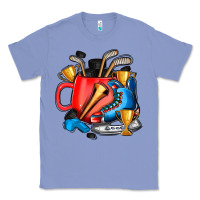 Colony Blue hockey coffee Classic Tee - AdoDesignShop