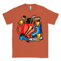 Copper hockey coffee Classic Tee - AdoDesignShop