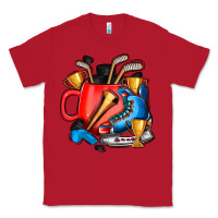 Red hockey coffee Classic Tee - AdoDesignShop
