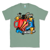 Sage hockey coffee Classic Tee - AdoDesignShop