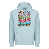 Blue Mist ain't no hood like mother hood Premium Hoodie - JahusDesignShop