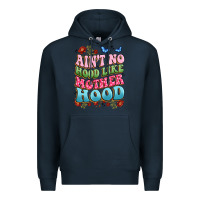 Navy ain't no hood like mother hood Premium Hoodie - JahusDesignShop