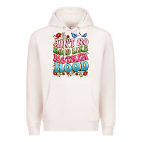 Pale Pink ain't no hood like mother hood Premium Hoodie - JahusDesignShop
