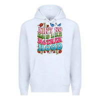 White ain't no hood like mother hood Premium Hoodie - JahusDesignShop