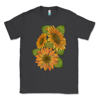 Smoke sunflowers b Classic Tee - Artiststas