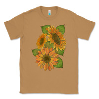 Toasted Coconut sunflowers b Classic Tee - Artiststas