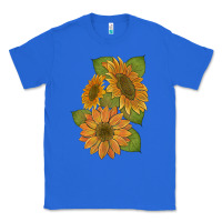 True Royal sunflowers b Classic Tee - Artiststas