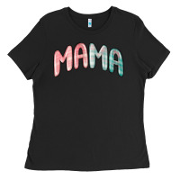 Black mama christmas plaid Ladies Tee - MaliasSmallBusiness