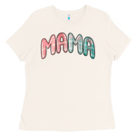 Bone mama christmas plaid Ladies Tee - MaliasSmallBusiness