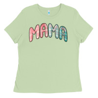 Matcha mama christmas plaid Ladies Tee - MaliasSmallBusiness