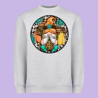 Fall Gnomes Round Earrings 1 Heavyweight Sweatshirt Designed By Artiststas
