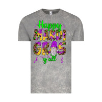 Cloud Rock happy mardi gras y'all gnome Vintage Tee - JahusDesignShop