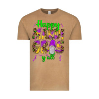 Vintage Camel happy mardi gras y'all gnome Vintage Tee - JahusDesignShop