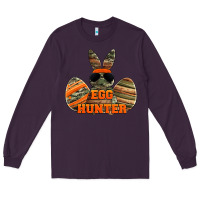 Plum easter egg hunter boys Long Sleeve Tee - Jasminsmagicworld