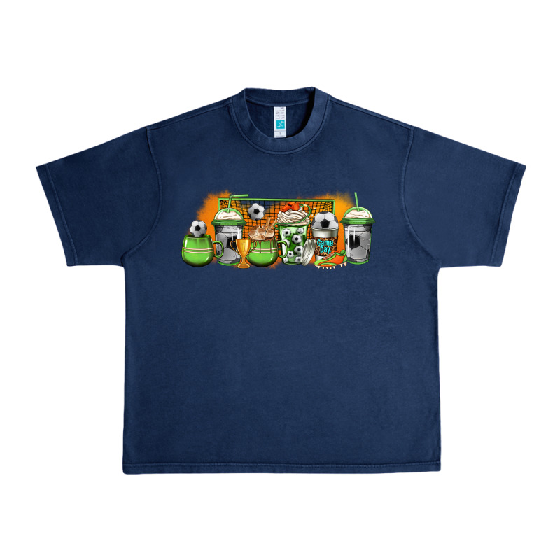 Soccer Coffee Cups Urban Heavy Tee by Jasminsmagicworld | Teevron