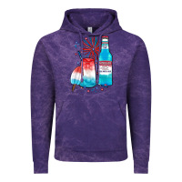 Cloud Purple th of july drinks, american ice Vintage Hoodie - JahusDesignShop