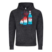 Vintage Black th of july drinks, american ice Vintage Hoodie - JahusDesignShop