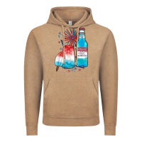 Vintage Coffee th of july drinks, american ice Vintage Hoodie - JahusDesignShop