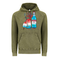 Vintage Olive th of july drinks, american ice Vintage Hoodie - JahusDesignShop