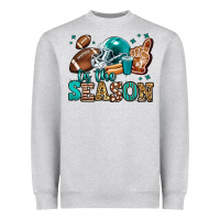 Heather Grey tis the season american football Heavyweight Sweatshirt - Jasminsmagicworld