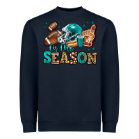 Navy tis the season american football Heavyweight Sweatshirt - Jasminsmagicworld