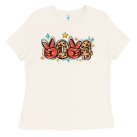 Bone 2024 stars and leopard Ladies Tee - MaliasSmallBusiness