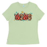 Matcha 2024 stars and leopard Ladies Tee - MaliasSmallBusiness