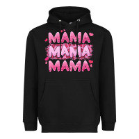 Black mama mama mama valentine's day Heavyweight Hoodie - LillyAllenDesigns
