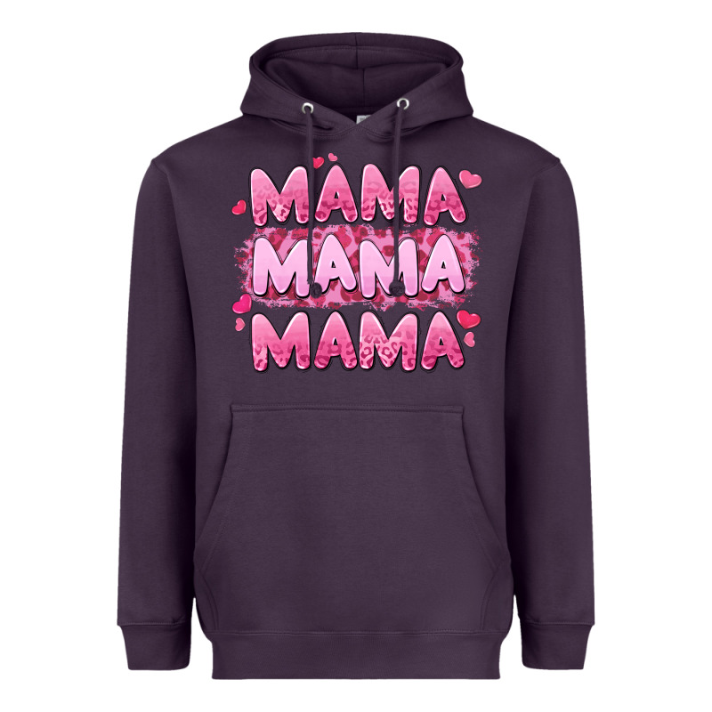 Mama Mama Mama Valentine's Day Heavyweight Hoodie by LillyAllenDesigns | Teevron