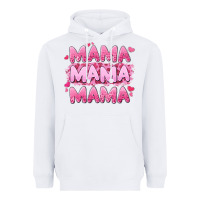White mama mama mama valentine's day Heavyweight Hoodie - LillyAllenDesigns